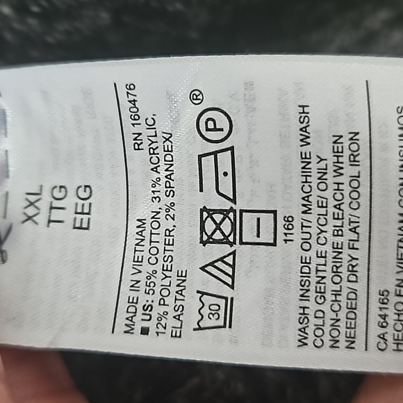 Old Navy Mens Gray Sweater Sz XXL - Picture 6 of 6